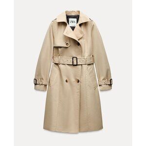 Zara Water Repellent Trench Coat ZW Collection